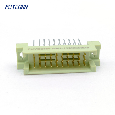 Vertical PCB 30 Pin Male DIN 41612 Connector 13mm Eurocard Connector
