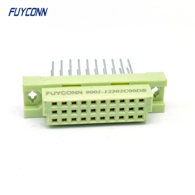 13mm 30Pin DIN 41612 Connector 3Rows 330 Straight PCB Female DIN41612 Connector