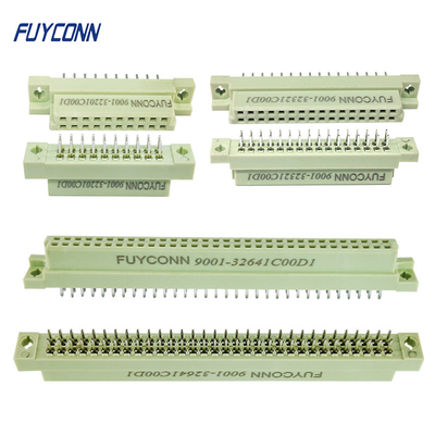 Female DIN 41612 Connector 2 Rows Straight PCB Eurocard Connector Easy Type